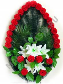 Венок "Лигея" выс. 85/100см шир. 50см