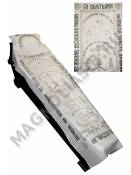 Покрывало церковное х/б с черной печатью 80*200 см