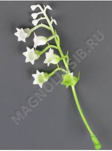 Добавка для композиций веточка ландыша пластм 10см