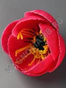 РАСПРОДАЖА. Анемона полураскрытая неткан. 2сл 9см (крас син мал сир роз)/К