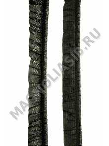 Рюш - резинка 5 см с серебром (уп.50 м.)