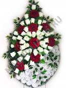 Венок "Гелиос" с бутонами выс. 130/145см шир. 75см