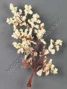 Добавка веточка одинарная крупн посыпан 11.5см (сир, бел)