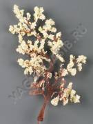 Добавка веточка одинарная крупн посыпан 11.5см (сир, бел)