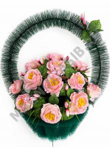 Корзина Весенняя фантазия выс.70/80см шир.65 см