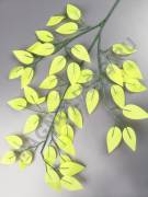 Ветка фикуса ярко-зеленого эконом 61см