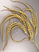 Куст Амаранта с цвет мерцающим напылением 3 ветки по 5 колосков с шишечками  60/90см