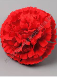 Гвоздика бархат 4сл 10.5 см (красная)