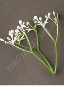 Добавка для композиций веточка с мелкими бутончиками 8 см