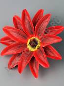  Ромашка неткан 2сл 12см (бел крас син жёл роз сир)