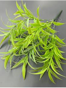 Кустик с травкой 7гр 40см пластм. (св-зел. зел-сир)