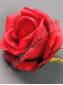 Роза флористическая с пенопластом  9 см (крас св-роз роз борд)