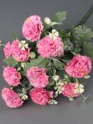 Москва Букет гвоздик махровых 10гр 43см (роз бел перс кр оранж сир)