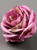 Роза кремовая шелк 8см (бел крас виш борд сир пудра мол-роз)