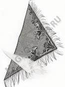 Наголовник кружевной 140см*70см.