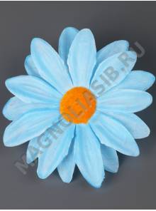  Ромашка крупнолистовая неткан. 2сл 13.5см  (бел крас гол жёл мал слив фиол)