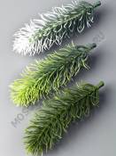 Лапка  елки 11см (зел зел-салат зел-бел)