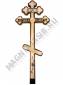 Крест деревянный фигурный Богородица 220*66 С