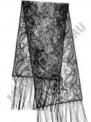 Шейник кружевной с бахромой 197*39 см