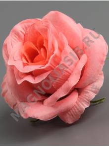 Роза Кремовая неткан 6 сл 10 см (бел т-крас роз перс син корал микс)/К