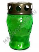 Лампада стеклянная залитая 10 см.