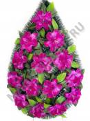 Венок "Мальва" выс. 70/80см шир. 50см