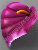 Калла неткан. 1сл 11см без пестика (бел крас сир лай роз крем перс) (пестик см 2206, 2208)