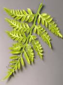 Добавка пластмас. лист папоротника 18см 