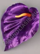 Калла атласная широкая 1сл 11см без пестика (бел крас син фио сир роз жёл) (пестик см. 2208)