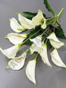 Букет калл 12 гр 54см белые