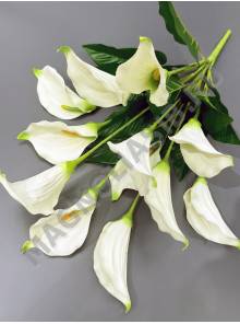 Букет калл 12 гр 54см  белые