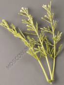 Добавка для композиций тройная веточка 10.5 см 