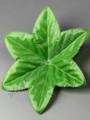 Подразетник-лист колокольчик шелк 15 см зеленый