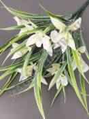 Букет пластмассовых орхидей 7 гр 40 см (мол крас сир фиол)