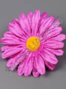  Ромашка атлас 2сл 12см (бел крас син мол-роз сир жёл) 