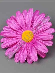  Ромашка атлас 2сл 12см (бел крас син мол-роз сир жёл) 