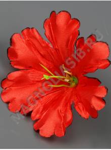 ***Мальва атлас 1сл 11см с тычинкой (бел крас гол роз фиол жёл)