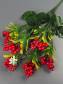 Букет ягодок гроздями 6гр 41см (красн)