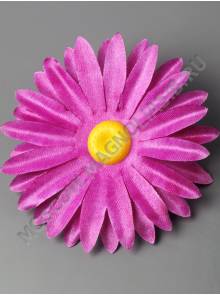  Ромашка атлас 2сл 10см (бел крас желт мал сир)