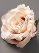 Роза с пеной Чайная хлопок 9см (бел борд крас пудр мол-роз)