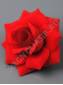 Роза Касандра бархат 4сл 11см (ярко-красный)/К