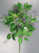  Нога для букета с листом розы 7гр 45см