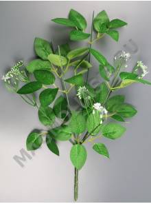 МОСКВА  Нога для букета с листом розы 7гр 45см