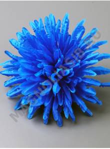 Хризантема неткан 7сл 13см( бел крас син фио борд)