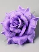 Роза Мейкап шелк 4сл 12,5 см(бел крас син сир желт роз)