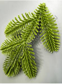 Москва***Лапка елки 5 веток односторонняя 13 см.