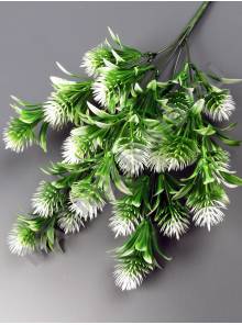 Букет Хмеля зеленого пластмас. 5гр 33см (бел-зел)