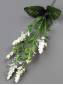 Ветка 6 колосков посыпанных  35см (бел)