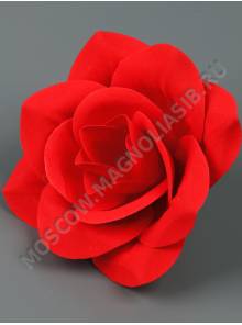 Москва*** Роза бархат 4сл 9.5см (красный)/К