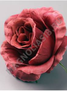 Роза декоративная Джелато хлопок 6 сл. 12см. (бел кр-зел марс роз пепел-роз микс)/К